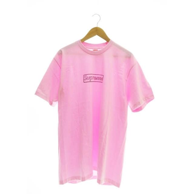 セットアップ L 半袖 Tシャツ Tee Logo Box Chalk Kaws 21ss Supreme 中古 シュプリーム Cha Kaws 21ss Supreme 中古 シュプリーム Supreme ライト メンズ 0130 2100 中古 ブランド古着ベクトル ピンク Tシャツ カットソー Www Reinnec Cl