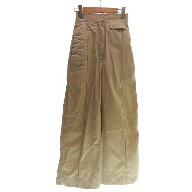 超お得 セリーヌ Celine 2タック ワイドパンツ Depose 7555 34 ベージュ ブランド古着ベクトル 0100 レディース 安い 順 Www Superavila Com