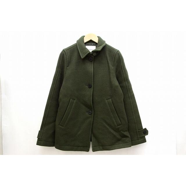 中古 トゥーアクー Tout A Coup ステンカラーコート アウター ミドル 長袖 M グリーン 緑 Bt16 レディース ベクトル 古着 059 ブランド古着販売のベクトル 通販 Yahoo ショッピング