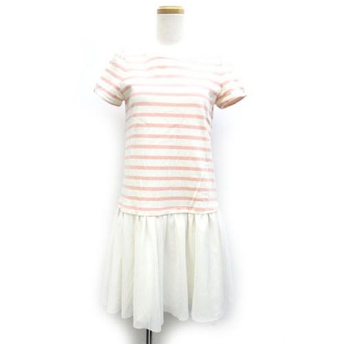 中古 ドーリーガールバイアナスイ Dolly Girl By Anna Sui ワンピース ボーダー 柄 半袖 2 ライトピンク Zb レディース ベクトル 古着 059 ブランド古着販売のベクトル 通販 Yahoo ショッピング