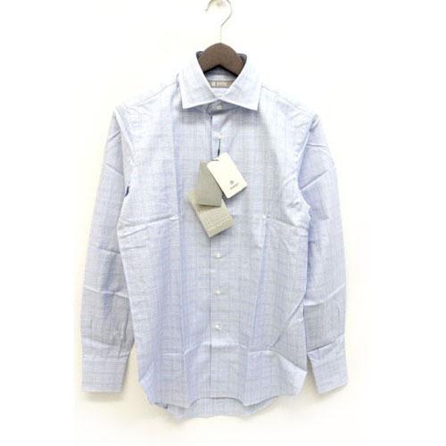 中古 未使用品 ナノユニバース Nano Universe ドレスシャツ グレンチェックセミワイドシャツ 長袖 37 Z メンズ ベクトル 古着 059 ブランド古着販売のベクトル 通販 Yahoo ショッピング