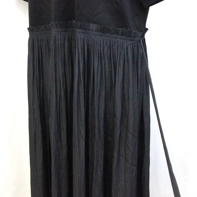 未使用品 ミューニック Munich ドッキングワンピース プリーツスカート 