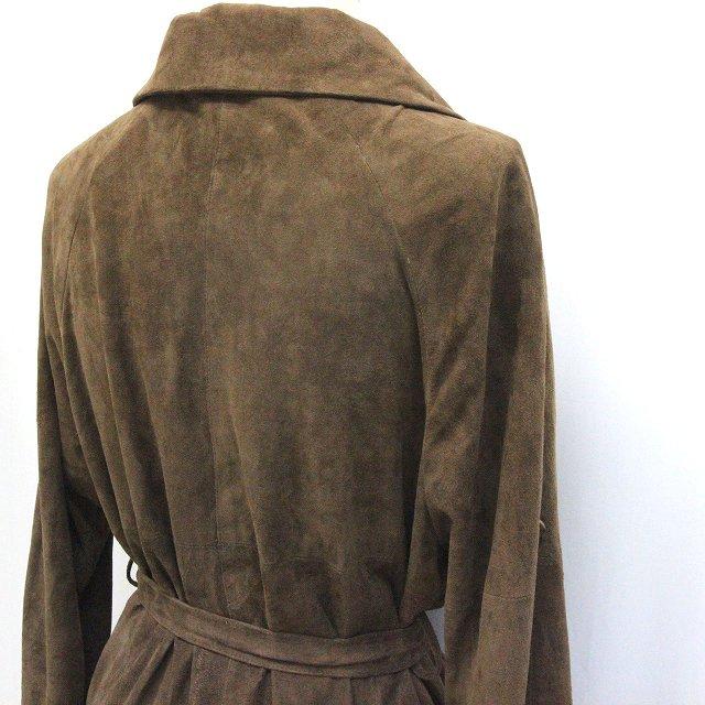 ジョルジオブラット GIORGIO BRATO レザーコート ラムレザー スエード 
