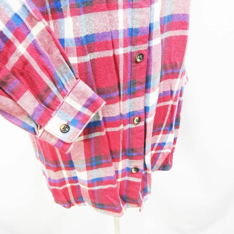 中古 ジーユー Gu キッズ 子供服 シャツ チュニック ワンピース 七分袖 チェック 綿 コットン 100 150 赤 レッド系 キッズ ベクトル 古着 064 ブランド古着販売のベクトル 通販 Yahoo ショッピング