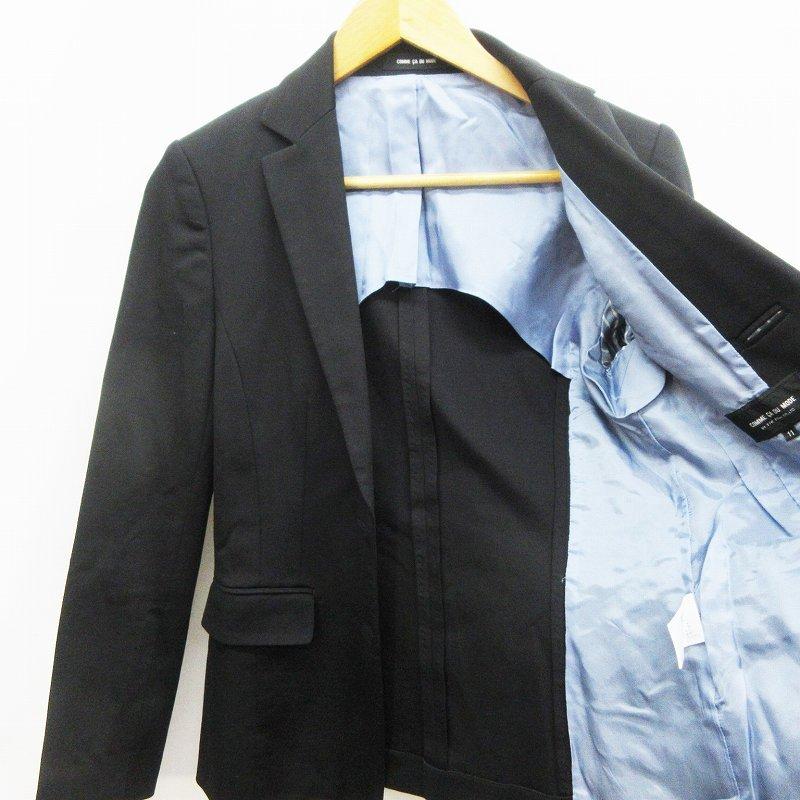 中古 コムサデモード Comme Ca Du Mode セットアップ スーツ テーラードジャケット 2b 背抜き パンツ ブーツカット M相当 黒 ブラック ベクトル 古着 064 ブランド古着販売のベクトル 通販 Yahoo ショッピング