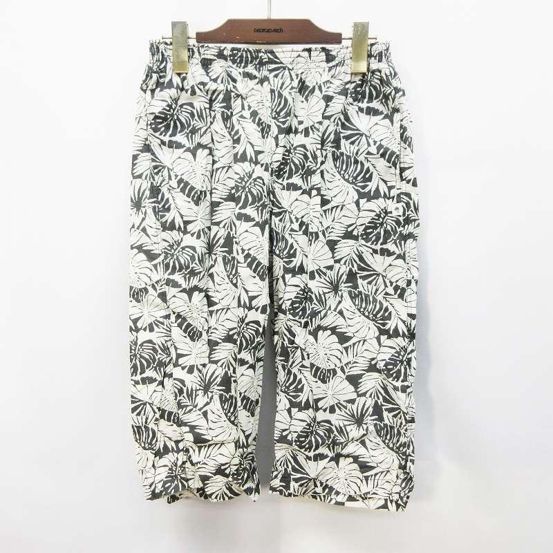 中古 ユニクロ Uniqlo クロップド パンツ ステテコ ウエストゴム 総柄 ボタニカル柄 綿 コットン 100 L 灰色 グレー系 33 メンズ ベクトル 古着 064 ブランド古着販売のベクトル 通販 Yahoo ショッピング