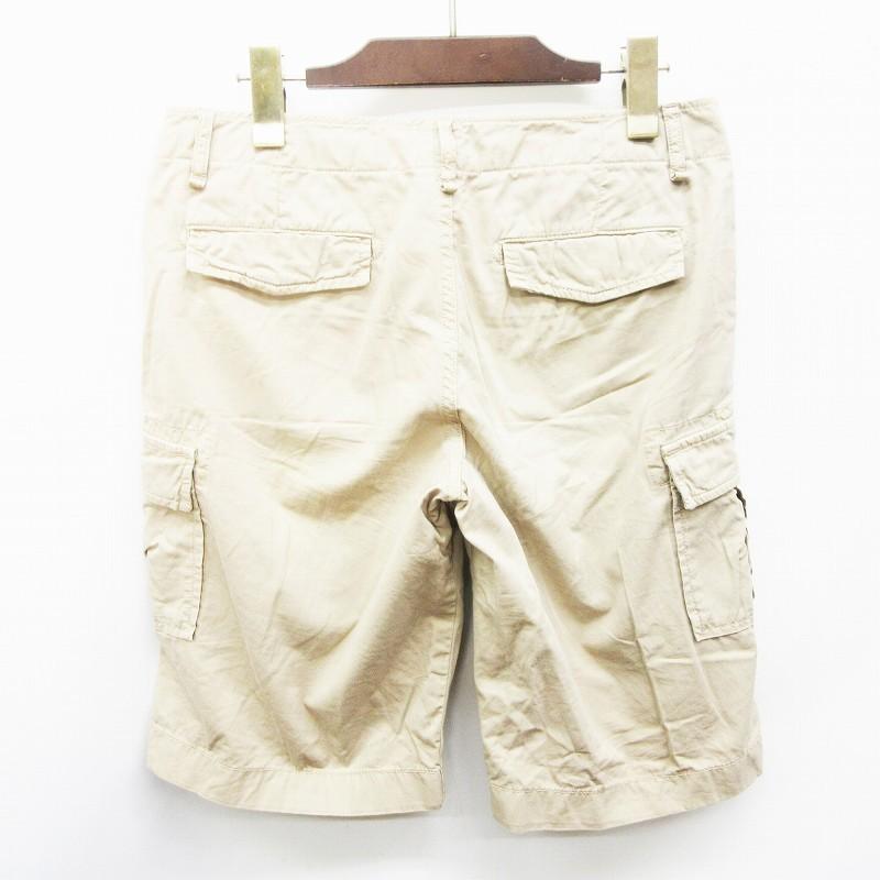 中古 ユニクロ Uniqlo 226 カーゴ ショーツ ショート パンツ ハーフ ジップフライ 綿100 W61cm M相当 薄茶 ライトブラウン ベクトル 古着 064 ブランド古着販売のベクトル 通販 Yahoo ショッピング