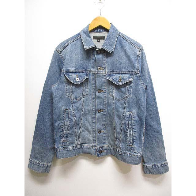 中古 ユニクロ Uniqlo デニム ジャケット Gジャン ジージャン M ブルー ストレッチ メンズ ベクトル 古着 065 ブランド古着販売のベクトル 通販 Yahoo ショッピング