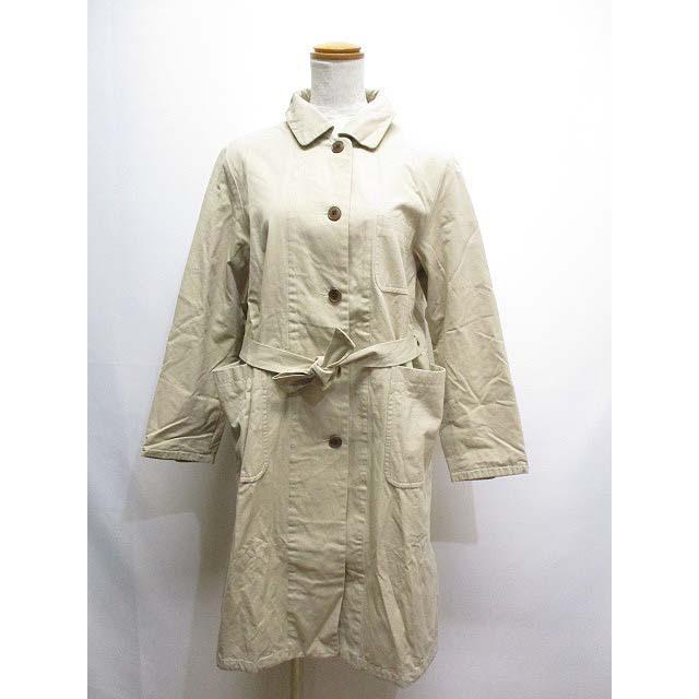 ヤエカ Yaeca ステンカラー コート S ベージュ コットン 日本製 レディース 065 ブランド古着販売のベクトル 通販 Yahoo ショッピング