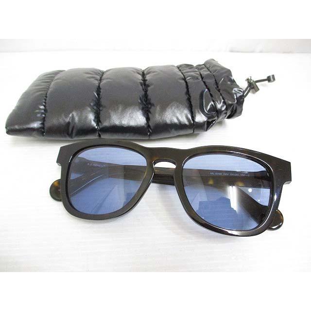 定番から日本未入荷 MONCLER モンクレール ブルーレンズ サングラス