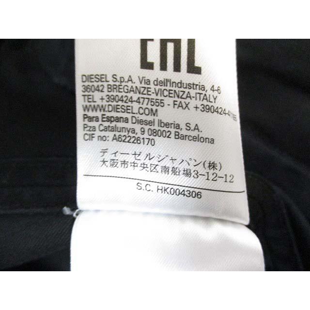 DIESEL ディーゼル 美品 G-ACIR-B OVERCOAT トレンチ コート XS 黒