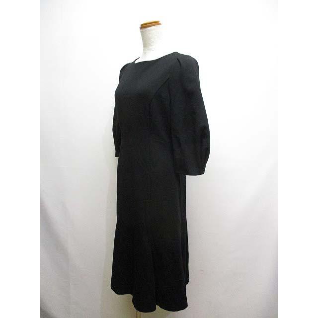 セルフォード CELFORD フィッシュテール ポンチ ワンピース 36 黒