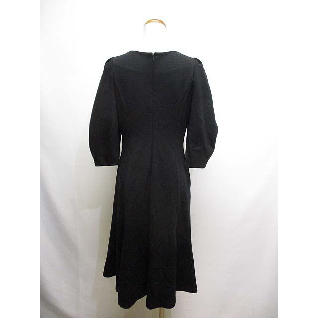 セルフォード CELFORD フィッシュテール ポンチ ワンピース 36 黒