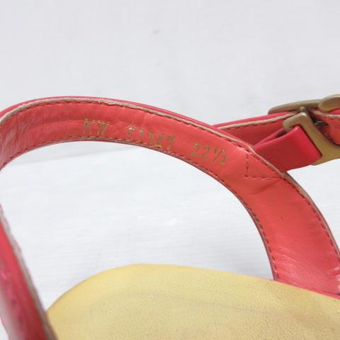 ダイアナ DIANA フラット サンダル リボン 22.5cm ピンク 靴 シューズ アンクルストラップ 日本製 レディース｜vectorpremium｜07