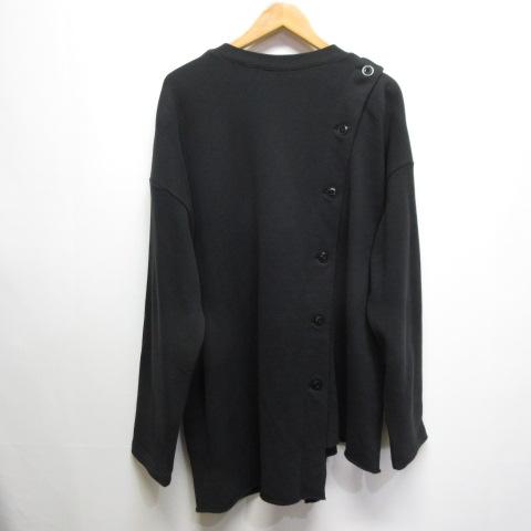 Y's（ワイズ） 未使用品 変形 ボタン スウェット トレーナー プル