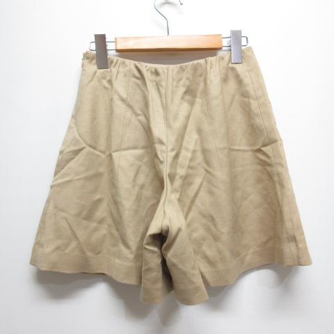 新品未使用 ROPE ロペ 日本製 ウール混 タックハーフパンツ 36 S 新品未使用 ROPE ロペ 日本製 ウール混 タックハーフパンツ 36 S