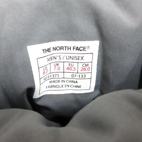 ザノースフェイス THE NORTH FACE NF51371 ヌプシ ブーティ ブーツ ウール ショート 26cm グレー 靴 シューズ 撥水 中綿 防寒 メンズ｜vectorpremium｜06