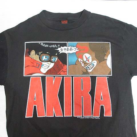 90s アキラ AKIRA 半袖 Tシャツ L ブラック 黒 FASHION VICTIM 金田 ジョーカー USA製 コンディション良好 メンズ｜vectorpremium｜04