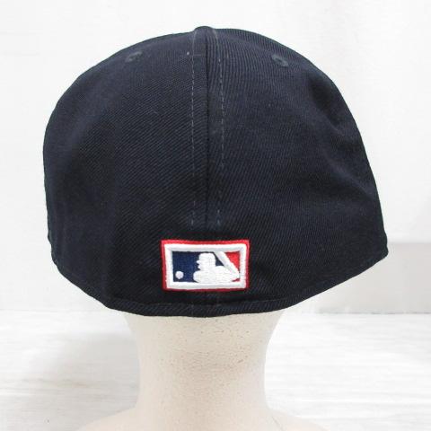 未使用品 ニューエラ NEW ERA 59FIFTY 5950 MLB ミネソタ ツインズ ベースボール キャップ 帽子 7 1/2 59.6cm ネイビー サイドパッチ 正規｜vectorpremium｜05