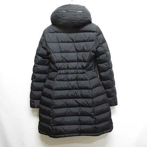 モンクレール MONCLER フラメッテ FLAMMETTE ダウン コート 0 黒 