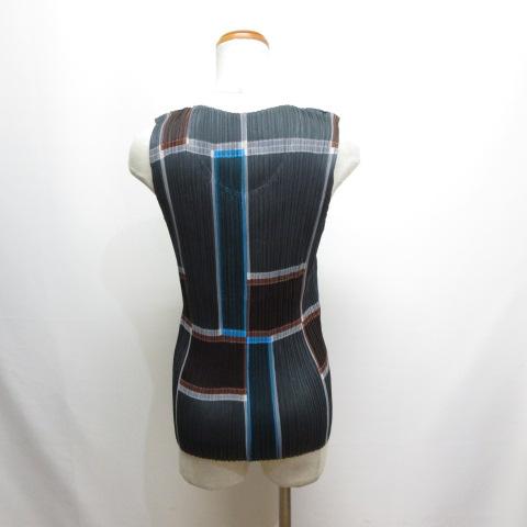プリーツプリーズ PLEATS PLEASE イッセイミヤケ ノースリーブ 