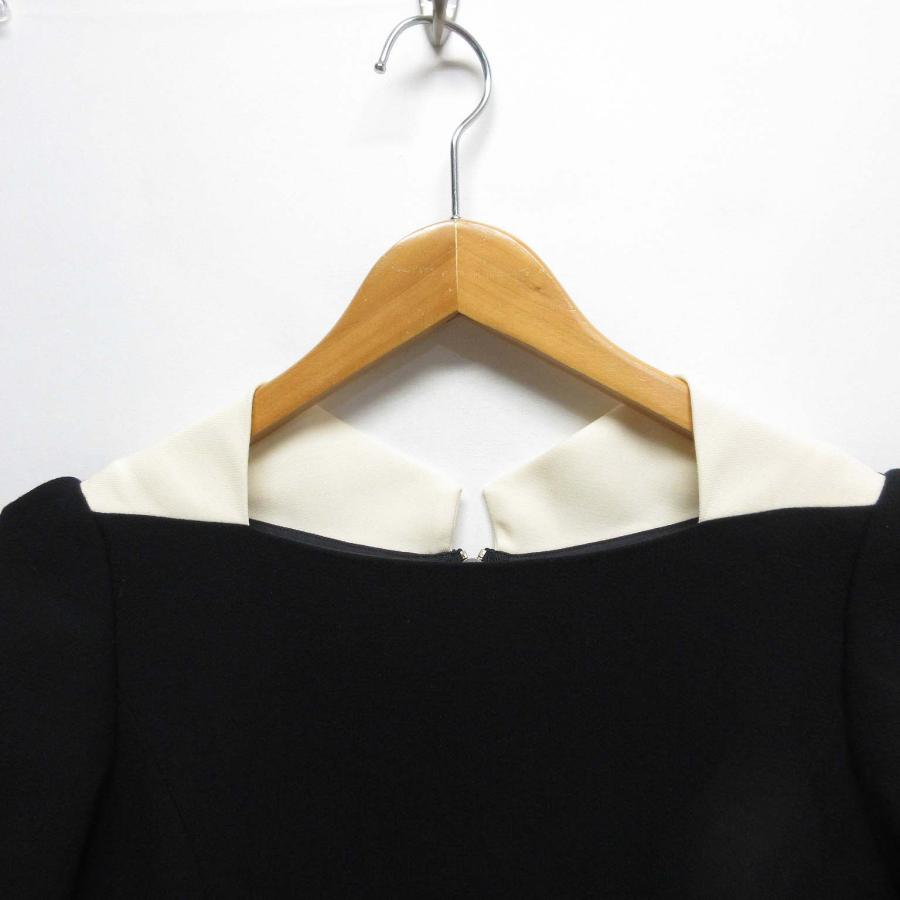 FOXEY フォクシー 美品 半袖 ウール ワンピース ボックス