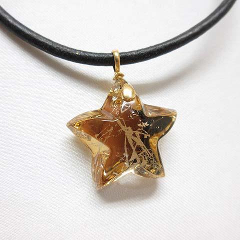 バカラ Baccarat スター 星 チョーカー ネックレス 750 K18 イエロー  