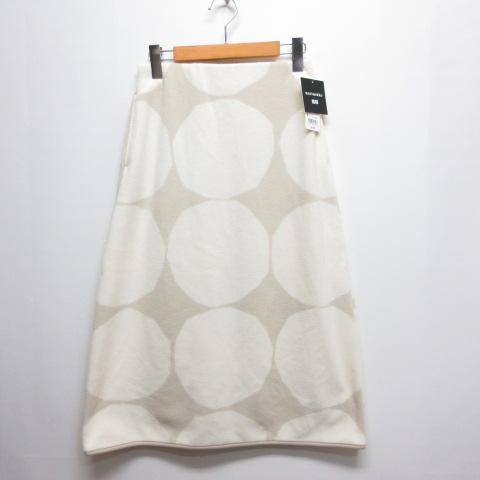 未使用品 ユニクロ UNIQLO × マリメッコ marimekko フリース スカート 