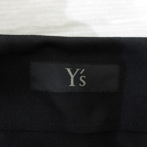 Y's 未使用品 ワイズ 24AW アシンメトリー サルエル パンツ 02