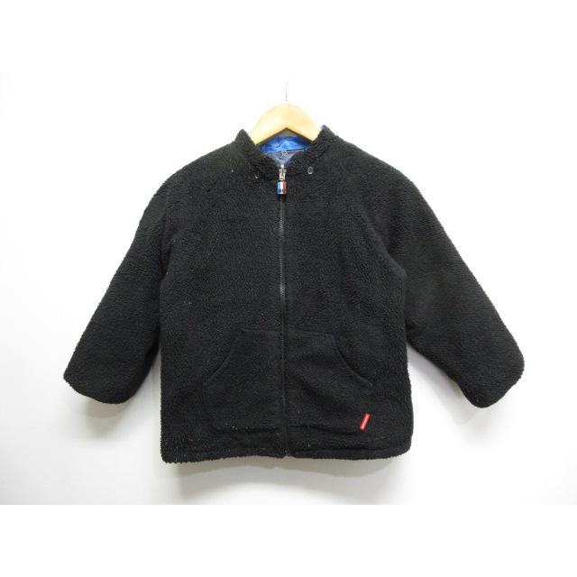 ミキハウス mikihouse リバーシブル ブルゾン ジャケット 120 ブルー