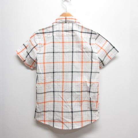 A.P.C.（アーペーセー） 未使用品 半袖 チェック柄 シャツ 36 白 