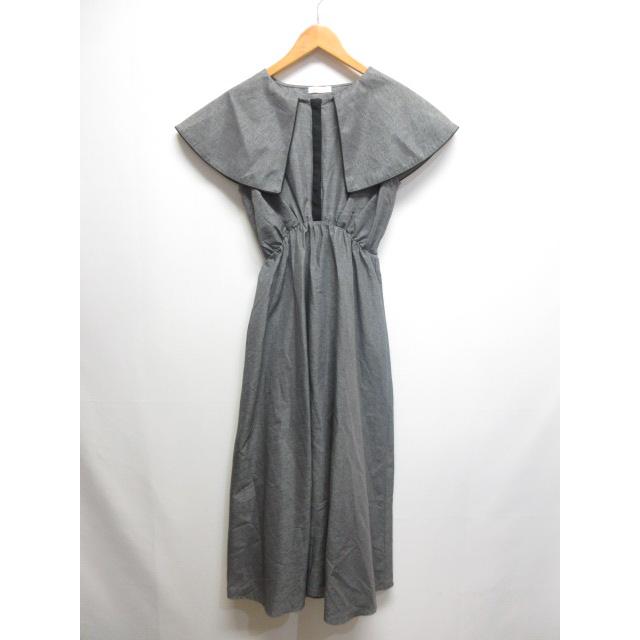 ナチュラルクチュール natural couture ビッグカラー ノースリーブ 