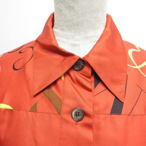 HERMES（エルメス） ヴィンテージ シャツ ワンピース 半袖 英字