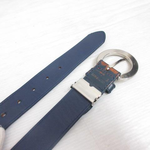 パーリーゲイツ PEARLY GATES ロゴ刺繍 フェイクレザー ベルト