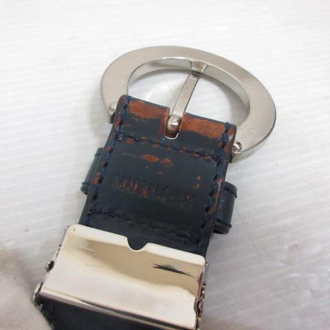 パーリーゲイツ PEARLY GATES ロゴ刺繍 フェイクレザー ベルト