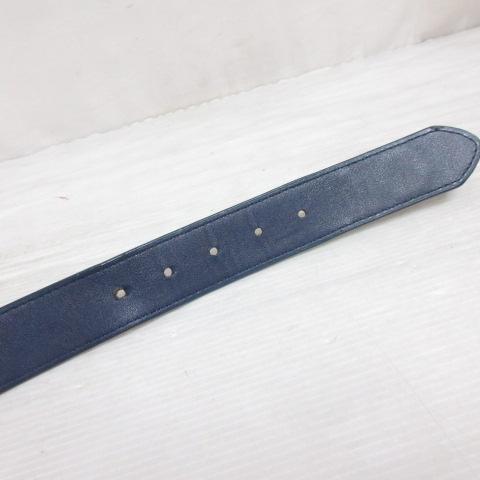 パーリーゲイツ PEARLY GATES ロゴ刺繍 フェイクレザー ベルト