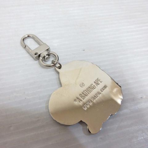 A BATHING APE（アベイシングエイプ） キーホルダー チャーム エイプ