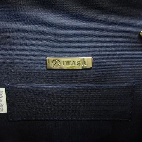 未使用品 イワサ 岩佐 IWASA 2WAY チェーンショルダー ミニ クラッチ 