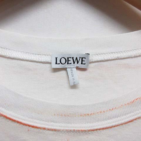 LOEWE（ロエベ） LOEWE Tシャツ ロゴ アナグラム プリント 半袖 S 白