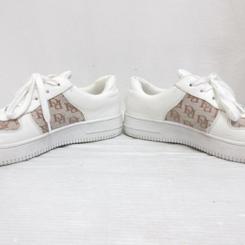 Darich スニーカー ホワイトMサイズ ダーリッチ Darich DDロゴソールスニーカー （ホワイト