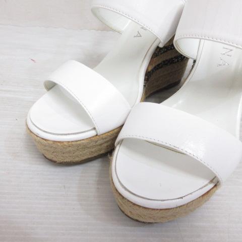 DIANA（ダイアナ） サンダル ウェッジソール エスパドリーユ レザー