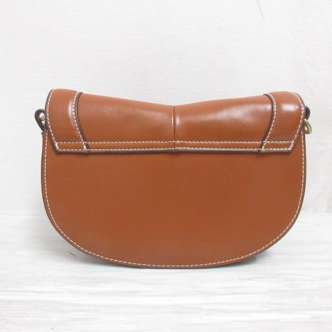 【USED】 本革 3Way ショルダーハンドバッグ レザー 茶 USED】 本革 3Way ショルダーハンドバッグ レザー 茶 優雅な雰囲気