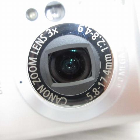 キャノン Canon IXT DIGITAL 70 イクシー シルバー色 コンパクト