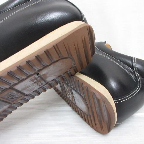 サントーニ SANTONI レザー スニーカー シューズ 8 約27cm 黒 ブラック