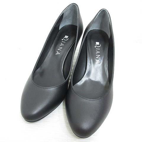 DIANA（ダイアナ） 未使用品 パンプス スムース レザー シューズ 23.5
