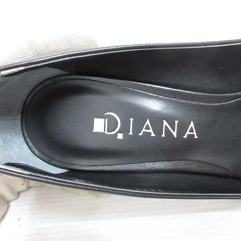 DIANA（ダイアナ） 未使用品 パンプス スムース レザー シューズ 23.5