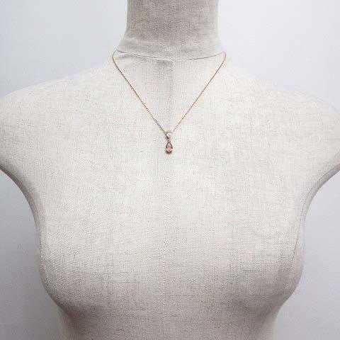 スワロフスキー クリスタル パヴェ ネックレス □ クリア系 × ゴールド系