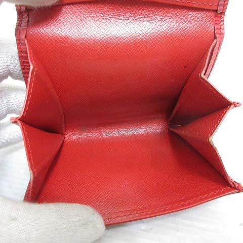 LOUIS VUITTON エピレザー コインケース レッド 【公式通販】