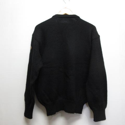 ☆20%割引☆PIA SPORTS　ハーフジップ セーター 黒　L ピアスポーツ PIA SPORTS ハーフジップ ニット セーター 3 黒 ブラック