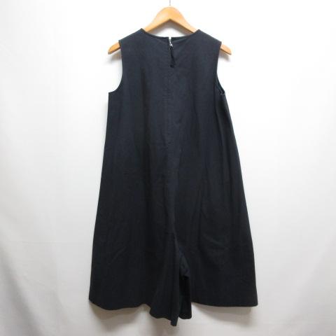 プラージュ Plage クロップド オールインワン サロペット 38 ネイビー 
